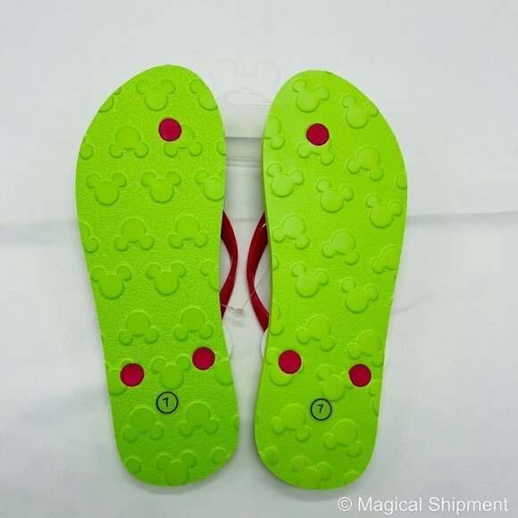 Disney Parks - Mickey Neon Flip Flops for Women - Picture 2 of 3